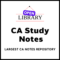 CA Study Notes